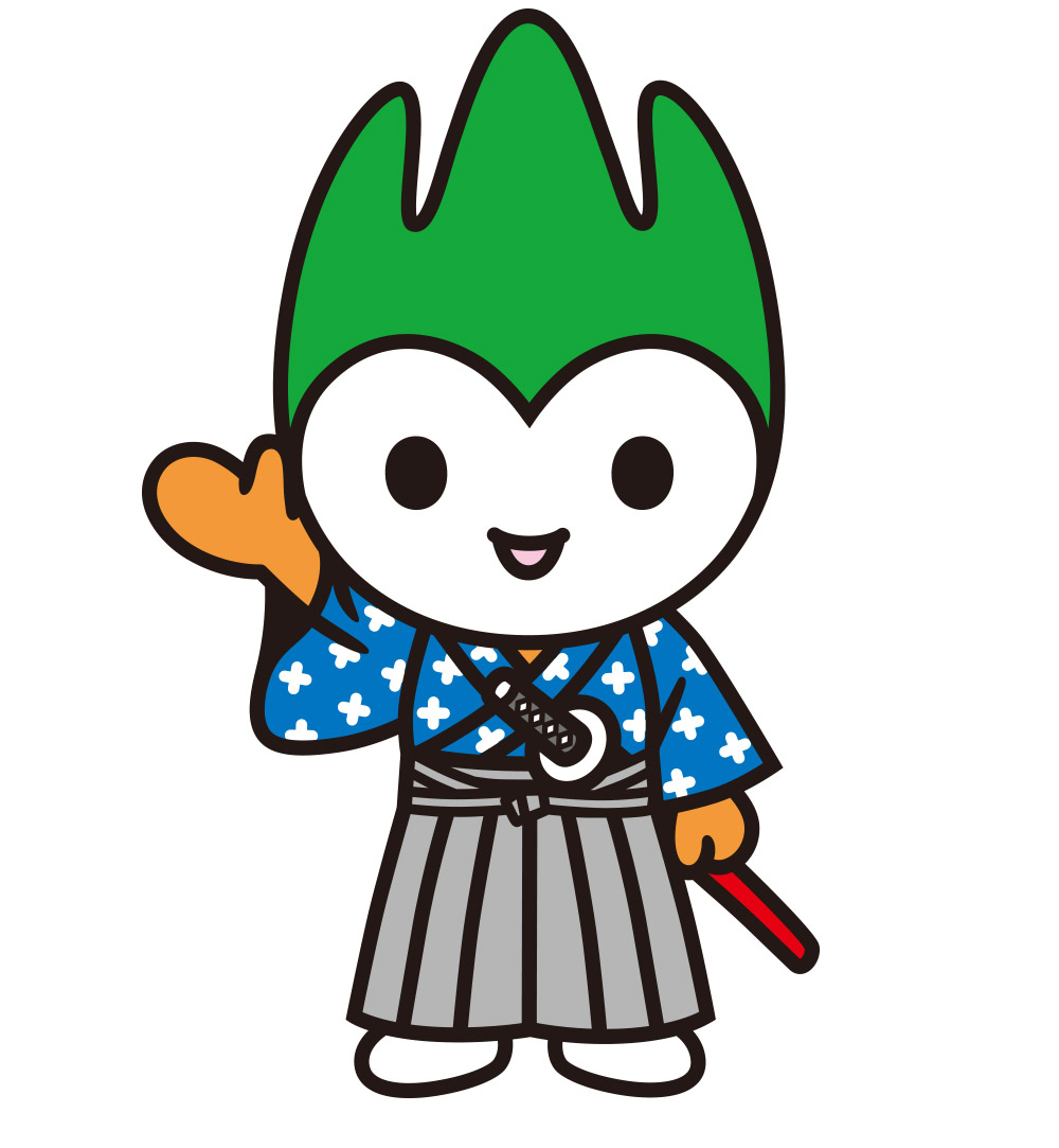 山口県　キャラクターデザイン　ちょるる　やまぐち幕末ISHIN祭　幕末維新やまぐちデスティネーションキャンペーン